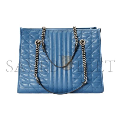 GUCCI GG MARMONT MEDIUM MATELASSÉ TOTE 675796 (35*27*13cm)